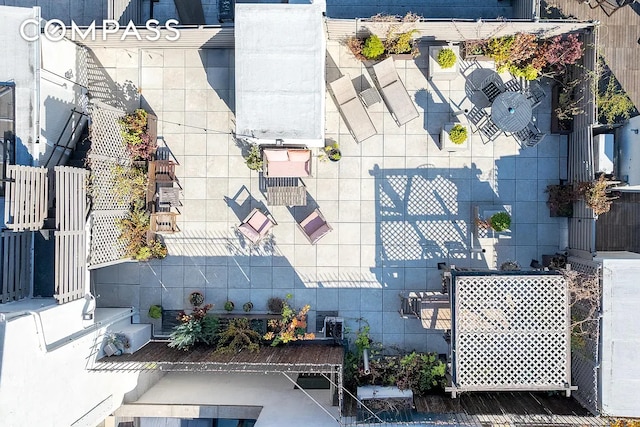 drone / aerial view