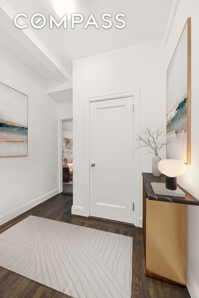 39 5th Ave Unit 2B, New York City, NY 10003 - bedroom with baseboards and dark wood-type flooring