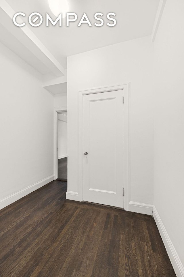39 5th Ave Unit 2B, New York City, NY 10003 - interior space with baseboards and dark wood-style floors