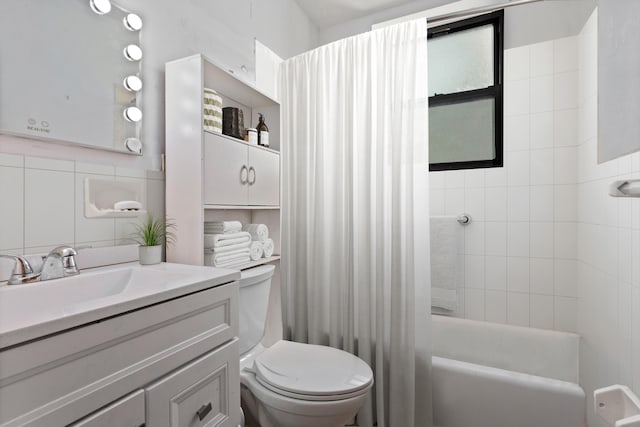 68 Stratford Rd Unit 1A, New York City, NY 11218 - full bathroom with vanity, shower / bathtub combination with curtain, and backsplash