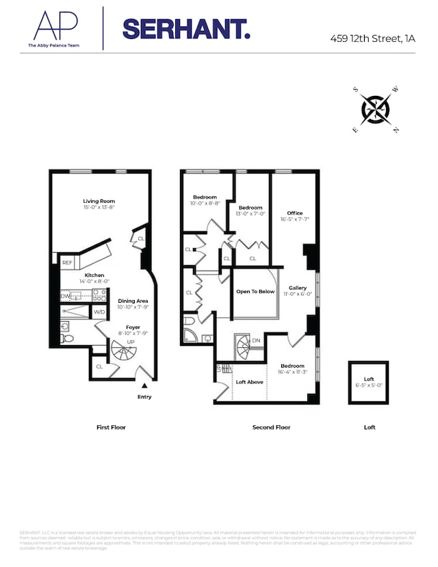 459 12th St Unit A1, New York City, NY 11215 - home floor plan