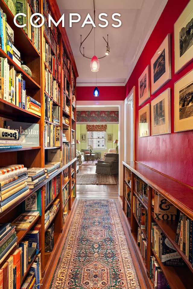 1349 Lexington Ave Unit 8C, New York City, NY 10128 - hall with ornamental molding