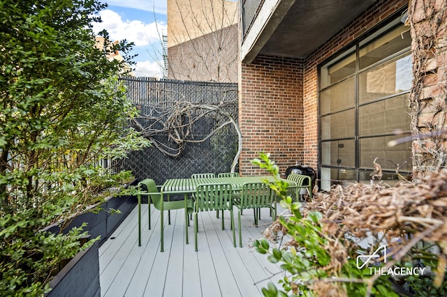view of deck
