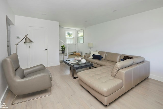 4601 Henry Hudson Pkwy Unit A7, New York City, NY 10471 - living area with light wood finished floors and baseboards