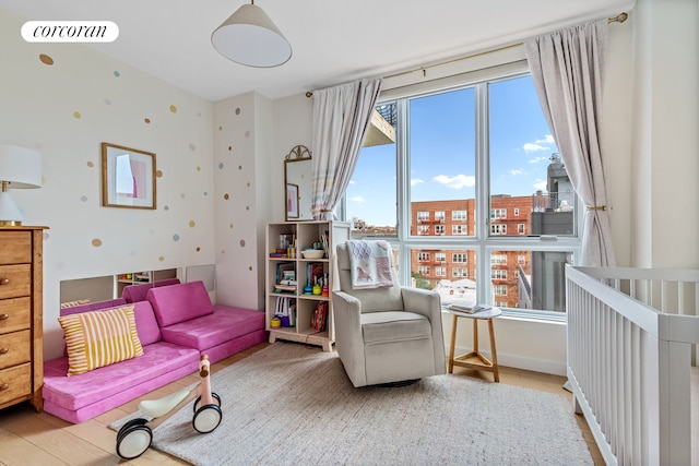 222 Parkville Ave Unit 6B, New York City, NY 11230 - living area featuring wood finished floors