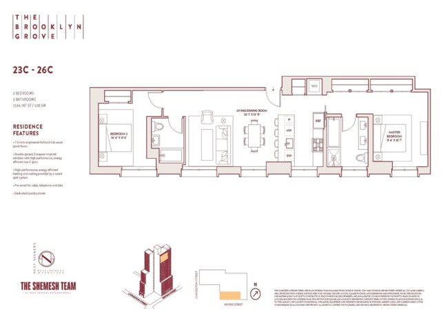 10 Nevins St Unit 26-C, New York City, NY 11217 - view of property floor plan