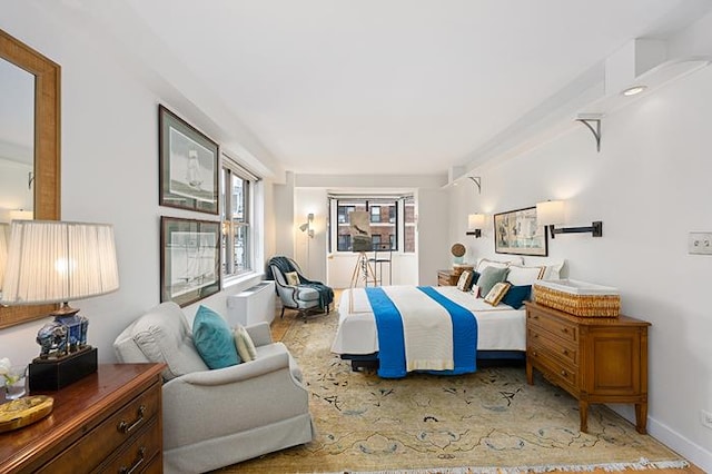 137 E 36th St Unit 11-B, New York City, NY 10016 - bedroom featuring baseboards