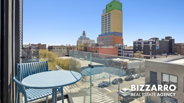 553 W 182nd St Unit 2R, New York City, NY 10033 - balcony featuring a city view