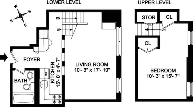 160 E 26th St Unit 5E, New York City, NY 10010 - property floor plan