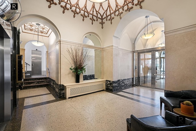 315 7th Ave Unit 16-D, New York City, NY 10001 - building lobby with a high ceiling