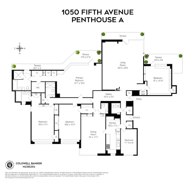 1050 5th Ave Pha, Pha, New York City, NY 10028 - room layout