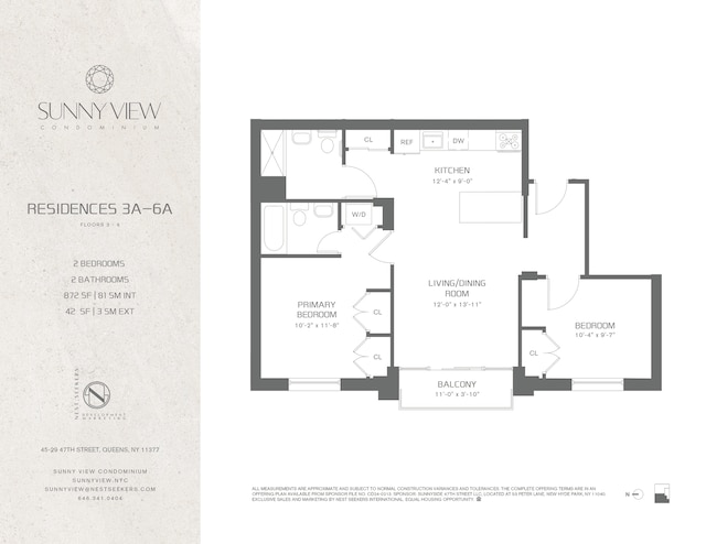 45-29 47th St Unit 3-A, New York City, NY 11377 - home floor plan