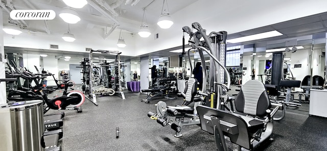 1200 5th Ave Unit 2A, New York City, NY 10029 - view of workout area