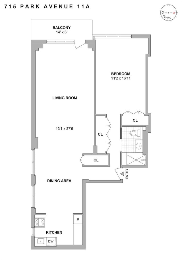 715 Park Ave Unit 11A, New York City, NY 10021 - view of home floor plan