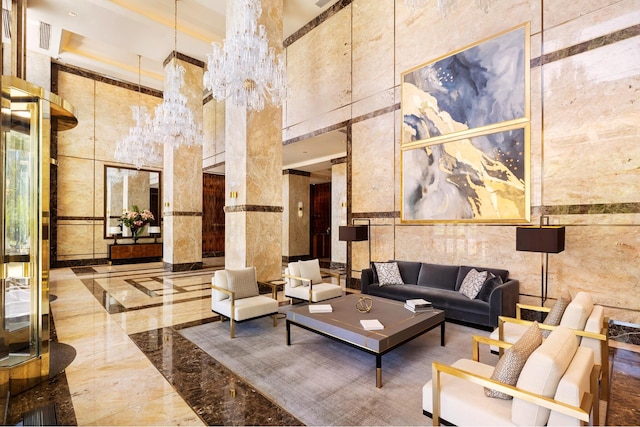 view of building lobby