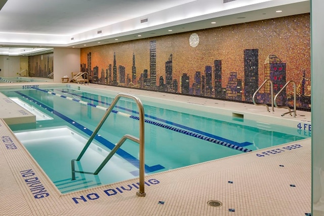 view of pool