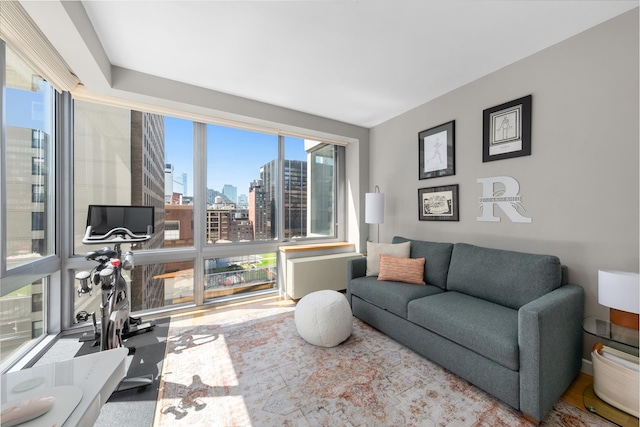 225 W 60th St Unit 14F, New York City, NY 10023 - view of living area