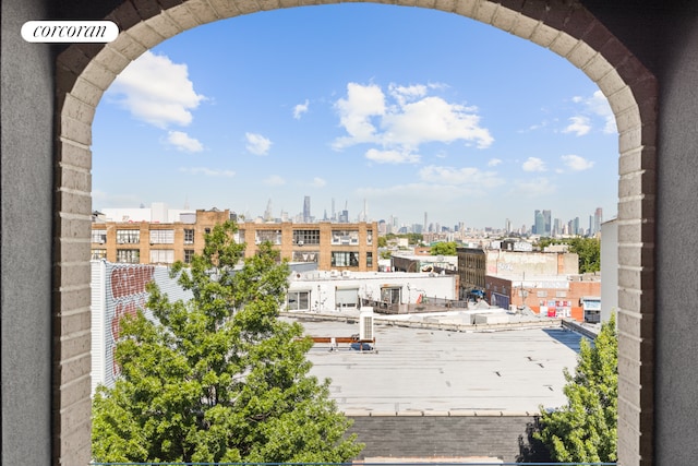 1048 Flushing Ave Unit 4L, New York City, NY 11237 - balcony featuring a view of skyline