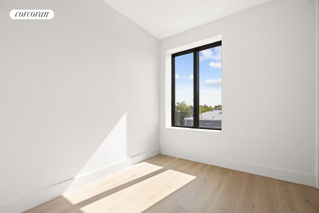 1048 Flushing Ave Unit 4L, New York City, NY 11237 - unfurnished room with light wood-style flooring and baseboards