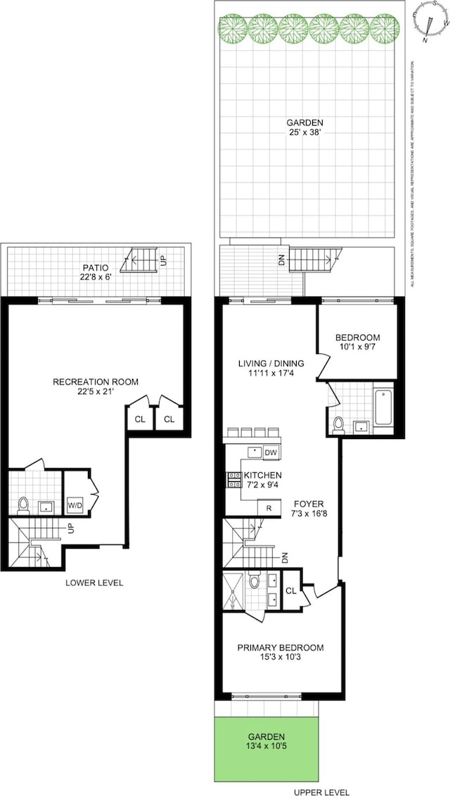 444 Pulaski St Unit 1, New York City, NY 11221 - view of room layout
