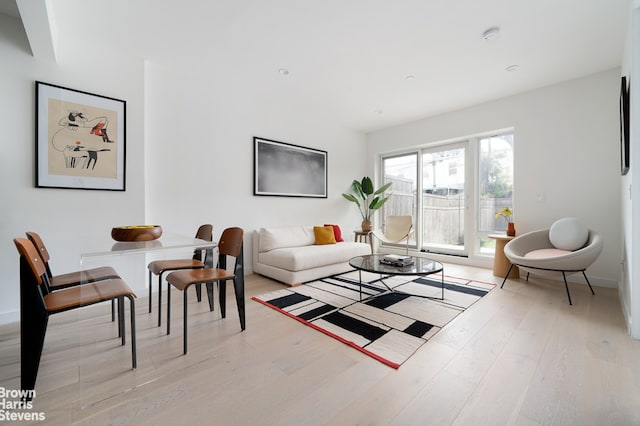 444 Pulaski St Unit 1, New York City, NY 11221 - living room with wood finished floors and baseboards