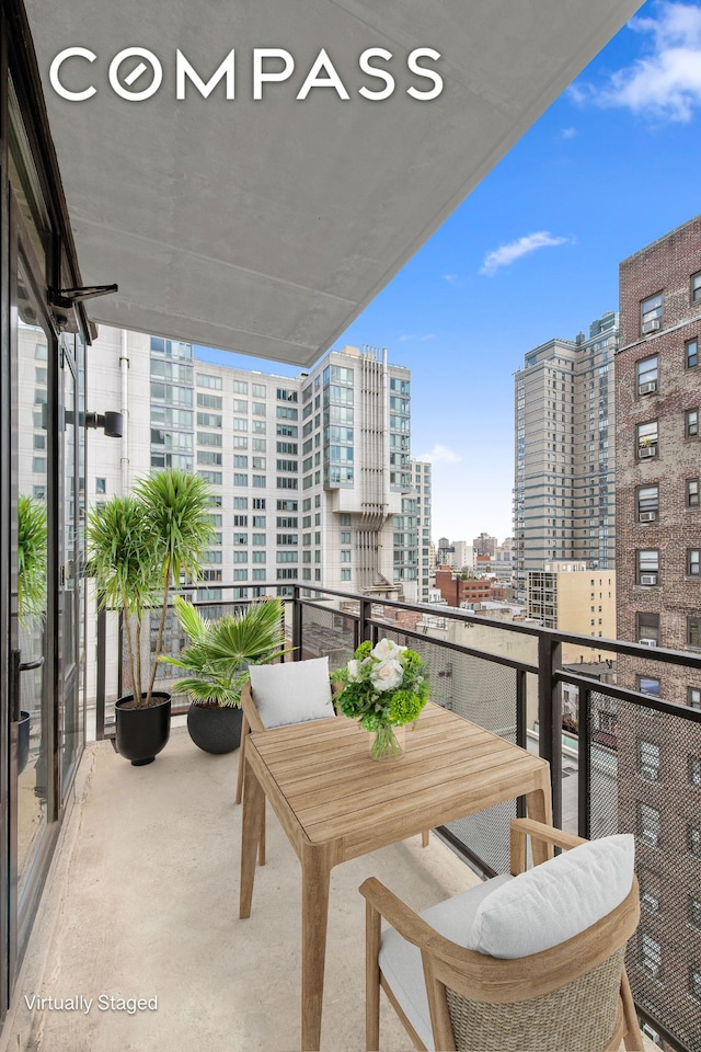 148 E 24th St Unit 12B, New York City, NY 10010 - balcony with a view of city