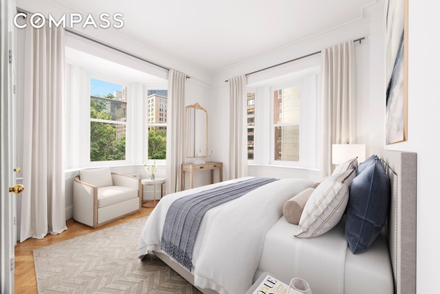 36 Gramercy Park E Unit 5W, New York City, NY 10003 - bedroom featuring crown molding