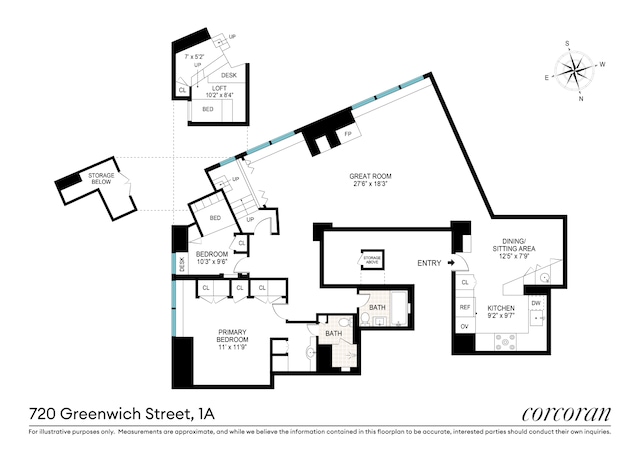 floor plan / room layout