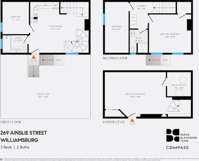 269 Ainslie St, New York City, NY 11211 - view of layout