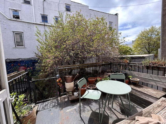 6 3rd St, New York City, NY 11231 - view of wooden terrace
