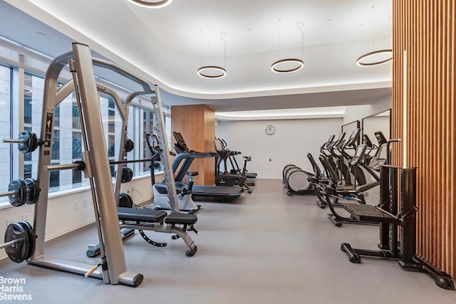 15 W 53rd St Unit 27E, New York City, NY 10019 - view of workout area