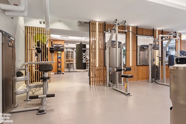 15 W 53rd St Unit 27E, New York City, NY 10019 - view of exercise room