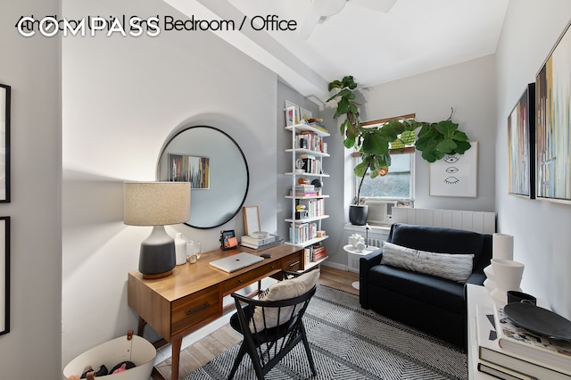 126 W 78th St, New York City, NY 10024 - office featuring wood finished floors