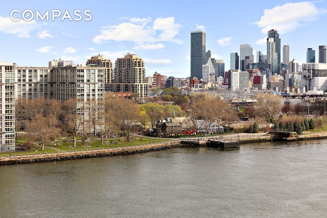 45 E End Ave Unit 10F, New York City, NY 10028 - view of city skyline with a large body of water