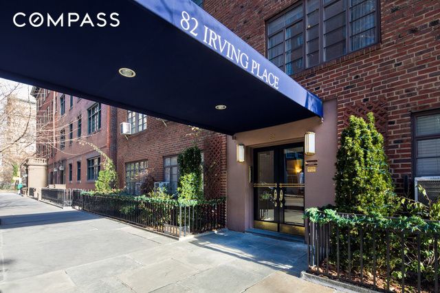 82 Irving Pl Unit 3E, New York City, NY 10003 - entrance to property featuring french doors and brick siding