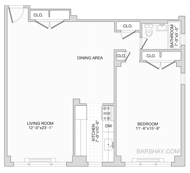 floor plan / room layout