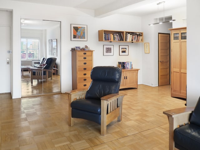 view of living area