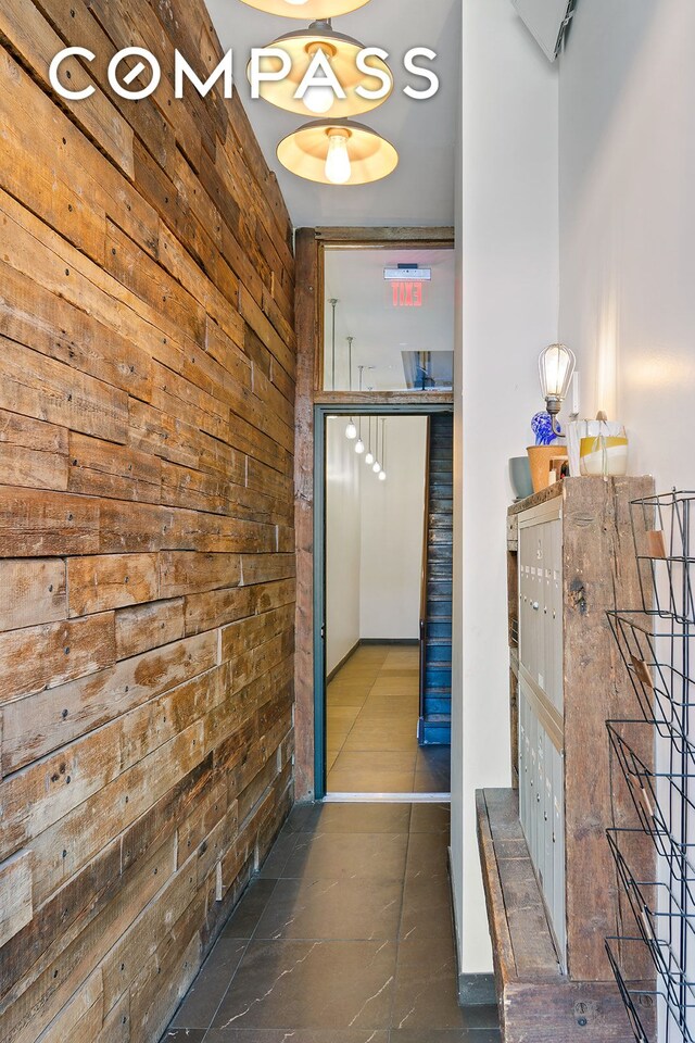 940 Fulton St Phd, Phd, New York City, NY 11238 - hall with wooden walls
