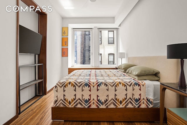 244 W 23rd St Unit 3A, New York City, NY 10011 - bedroom with wood finished floors