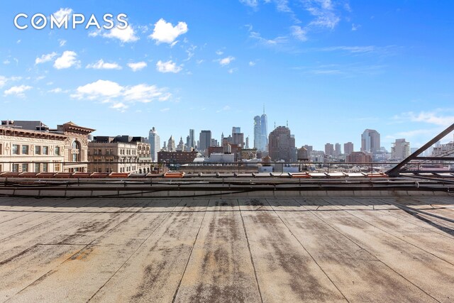 543 Broadway Ph Ph, New York City, NY 10012 - view of patio featuring a view of skyline