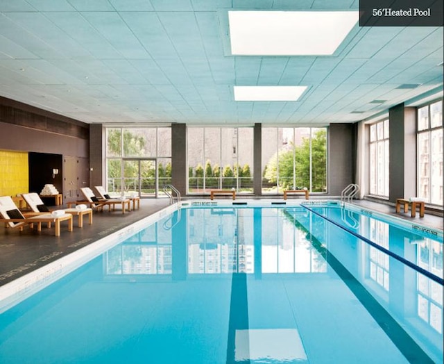 view of indoor pool