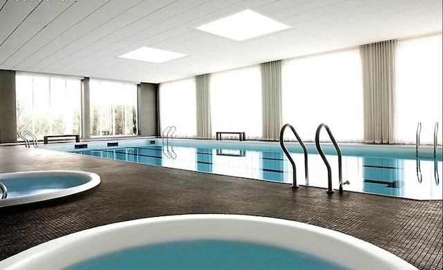 view of indoor pool
