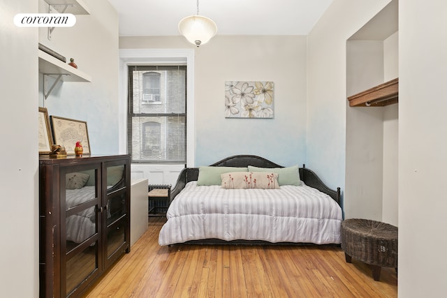 611 W 111th St Unit 27, New York City, NY 10025 - bedroom featuring light wood finished floors
