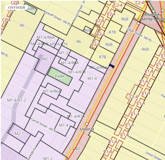 map location