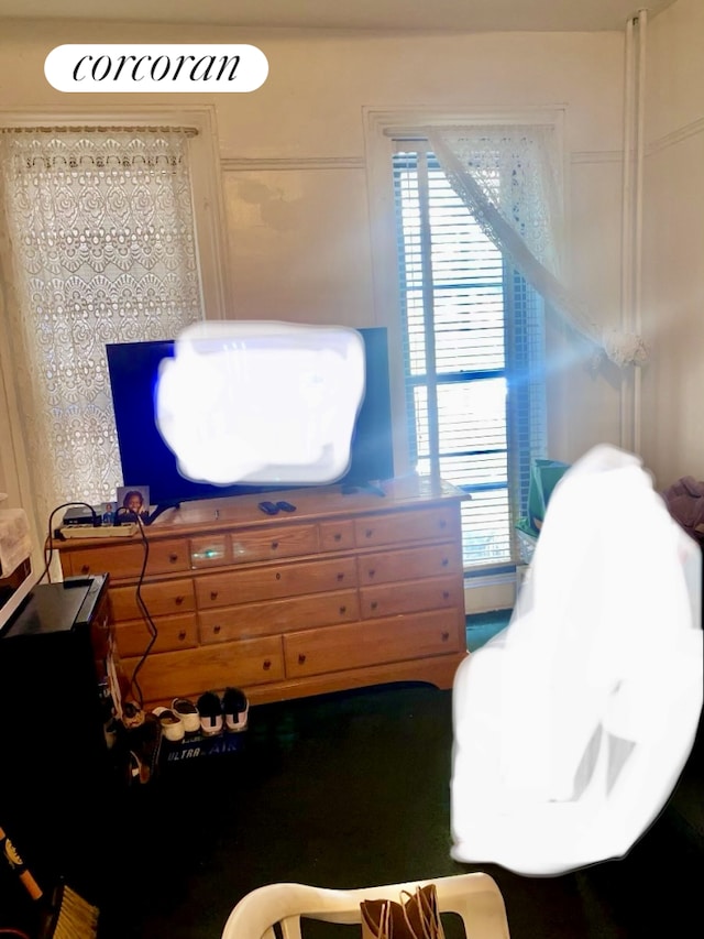 bedroom featuring multiple windows