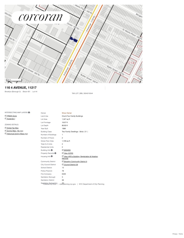 map location