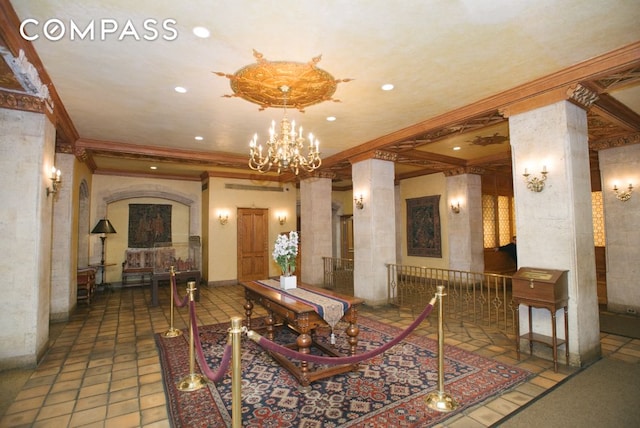 view of common area