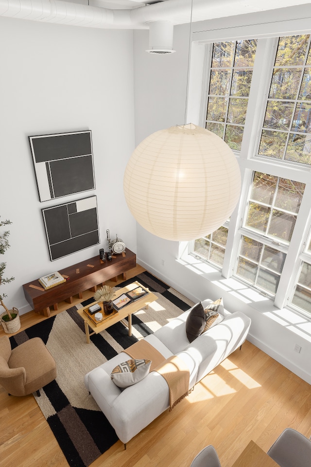340 Dean St Unit 2B, New York City, NY 11217 - living area featuring wood finished floors