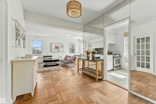 11 Riverside Dr Unit 15Tw, New York City, NY 10023 - interior space featuring a chandelier