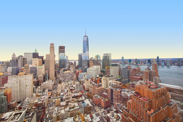 56 Leonard St Unit 43West, New York City, NY 10013 - view of city featuring a water view